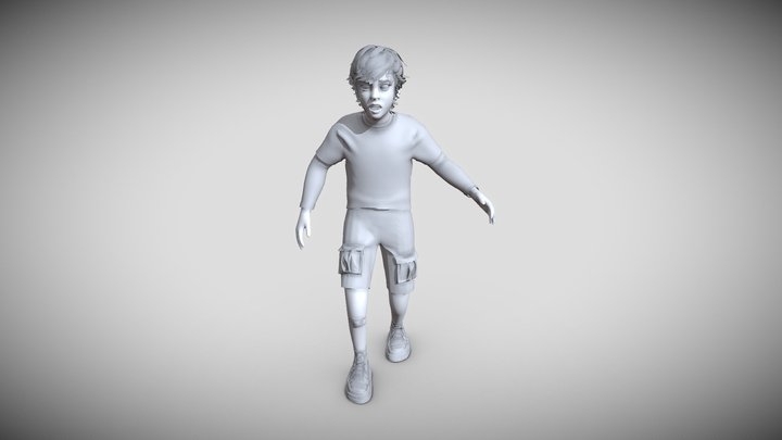 Nico_turntable 3D Model