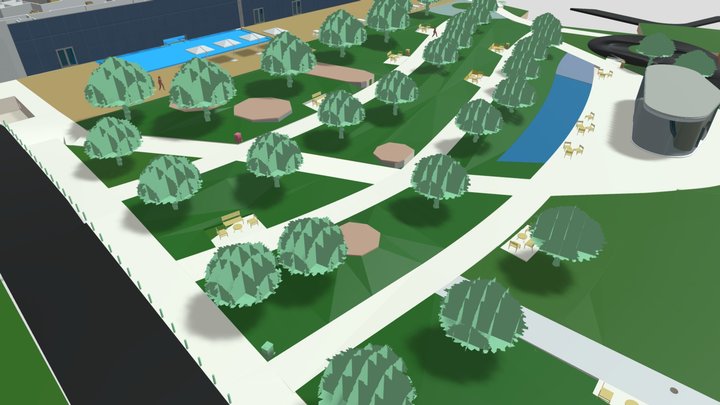geoplastika Kristall 3D Model