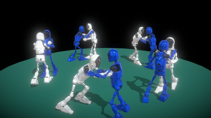 JUDO Set 3D Model