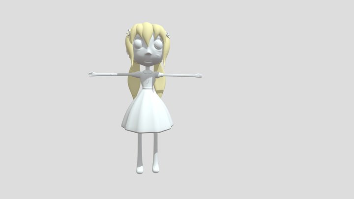 personaje propio + ropa 3D Model