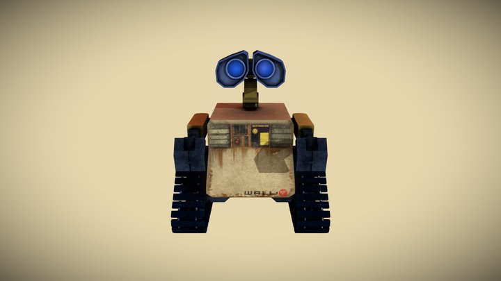 Wall E 3D Model