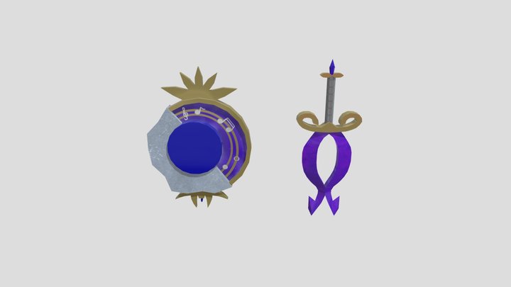 Sword_Shield_Final 3D Model