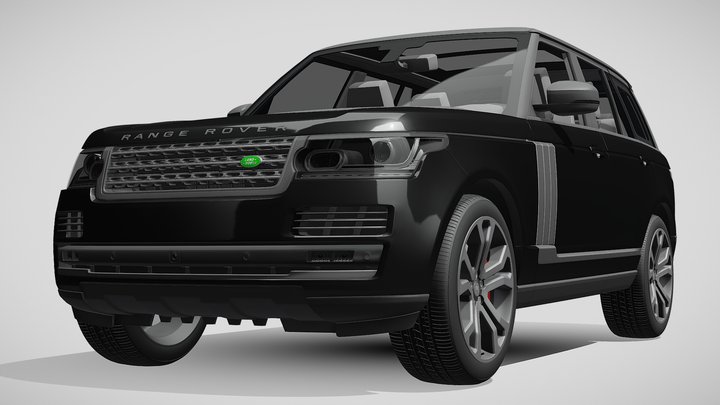 Range  Rover  SVA  Dynamic  2017 3D Model