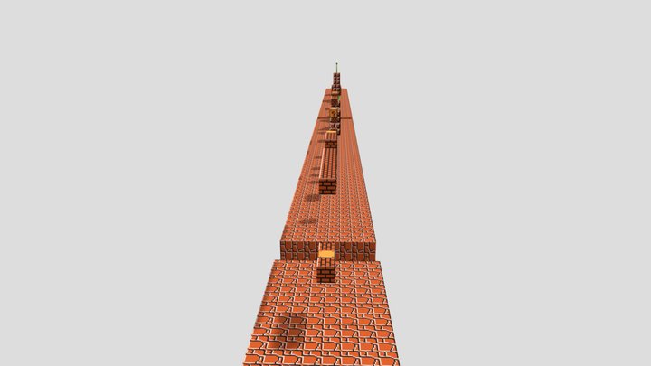 Super Mario Bros 3D Model