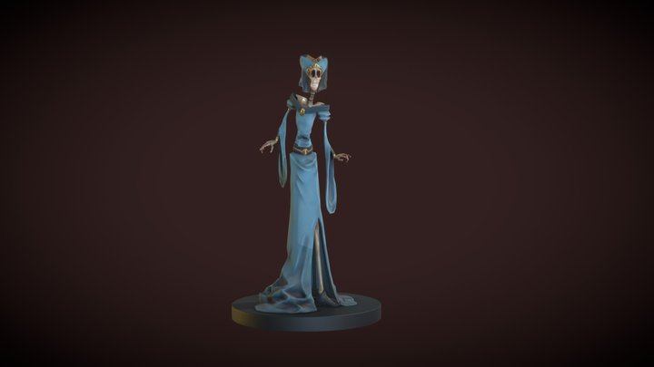 Princess skull 3D Model