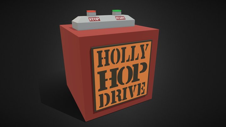 Red Dwarf - Holly Hop Drive 3D Model