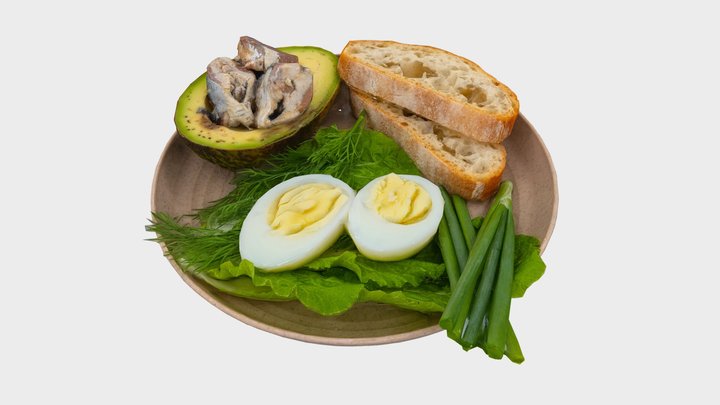 Shrek breakfast 3D Model