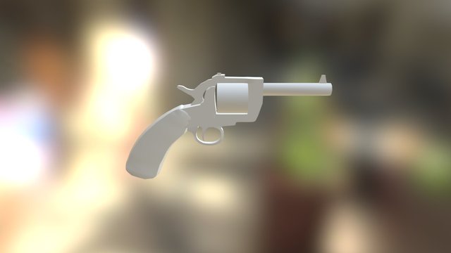 Crafted Revolver#3 3D Model
