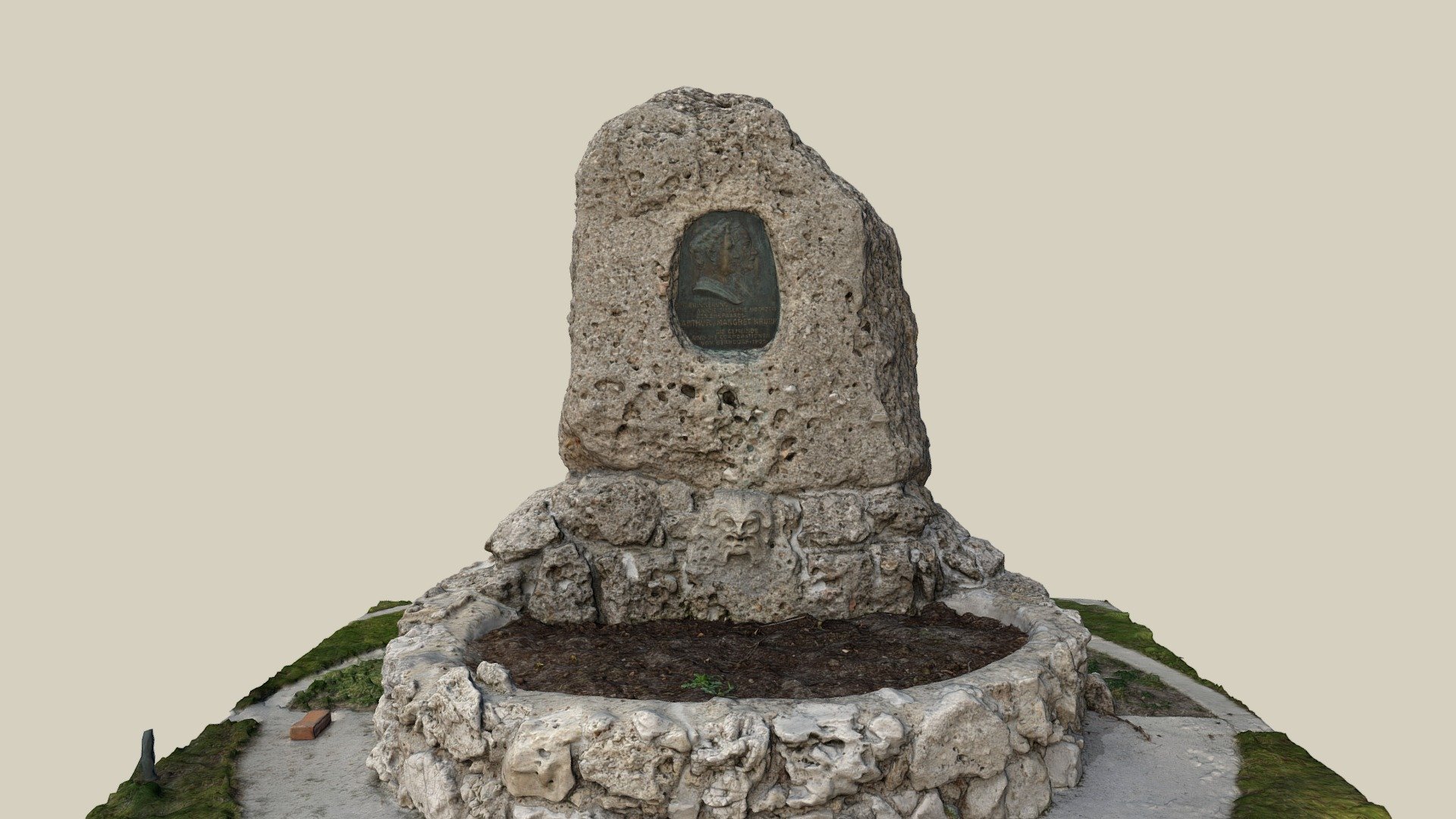 Krupp-Gedenkstein — Sketchfab embed 3D viewer