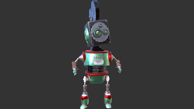 Holly the Robot 3D Model