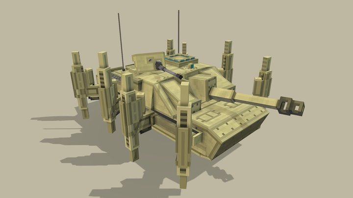 Stug-G_spaider 3D Model