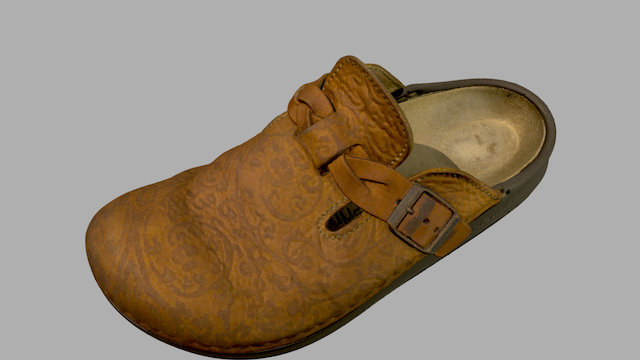 革靴 Leather shoes 3D Model