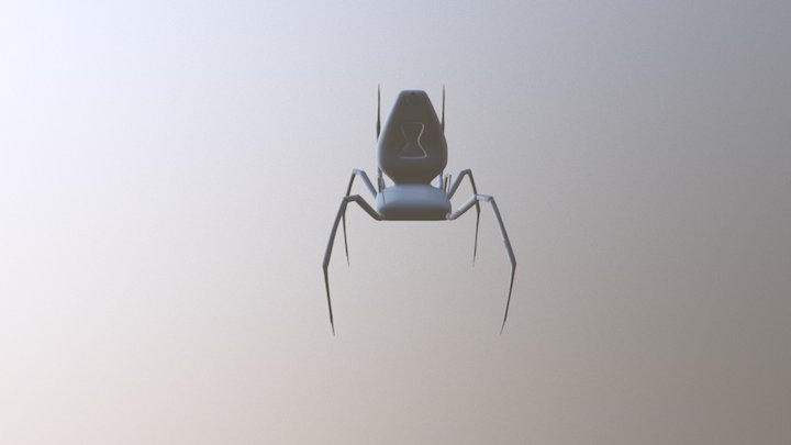 High Spider Chair 3D Model