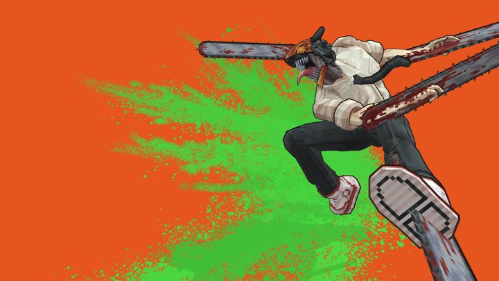 Chainsaw Man 3D Model