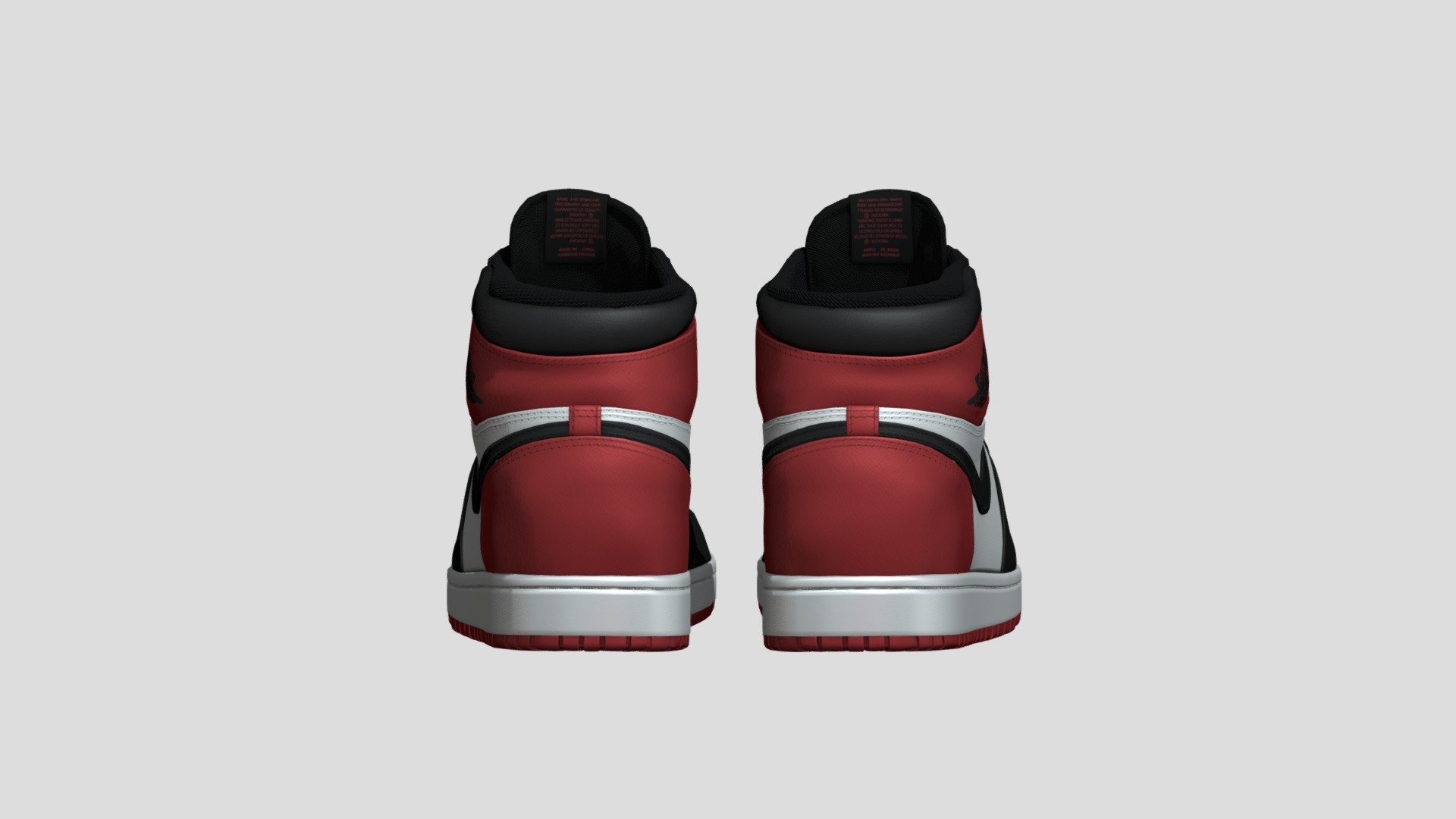 Air Jordan 01 Blender - 3d Model By Karega (@karega.mccoy) [864a86c 