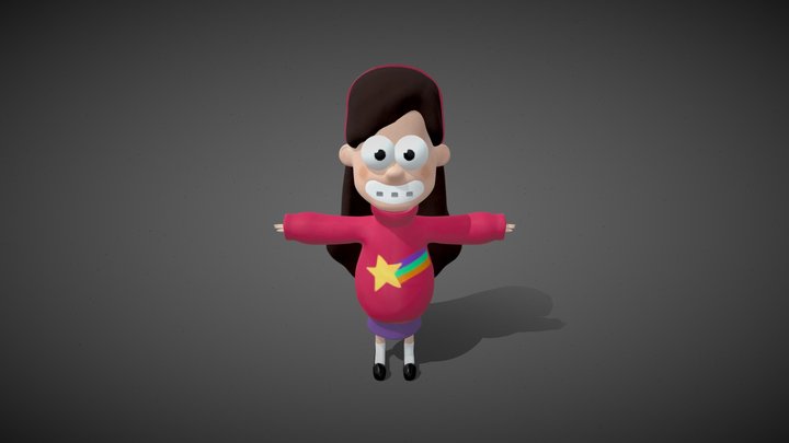 Mabel Pines 3D Model