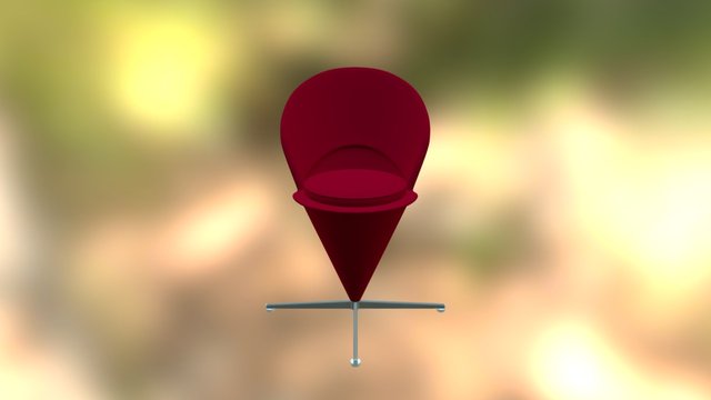 Conechair_Highpoly 3D Model