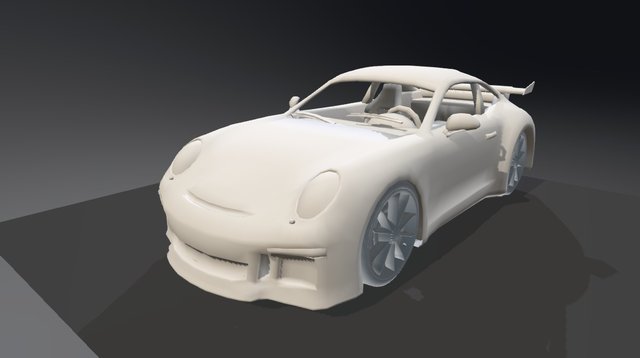 Porsche - TEST 1- WIP 3D Model
