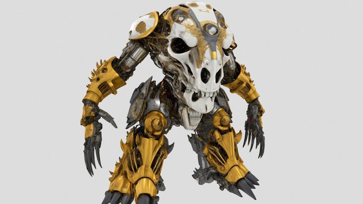 Cyber-Bullskull.X.Artificial-D3m0n