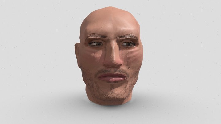 guy's head