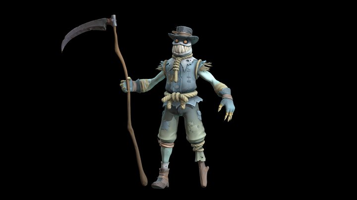 Farmer Maggot - Terror of the corn fields 3D Model