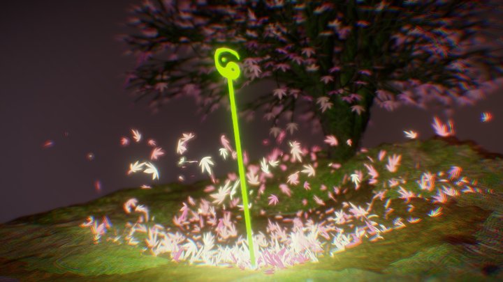 Oogway's Stick (Staff of Wisdom) 3D Model