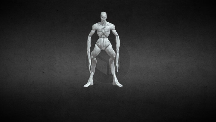 Creature Sculpt 3D Model