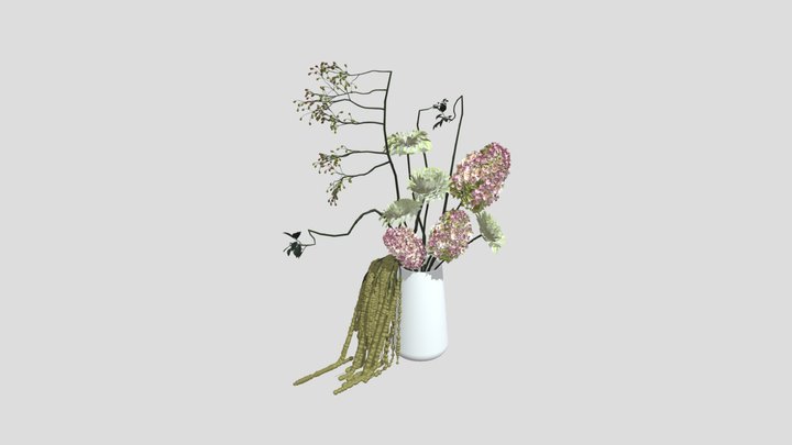 Bouquet Pine – Modello 3D gratuito STL