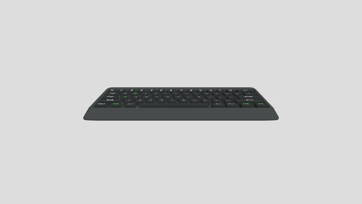 Teclado 3D Model