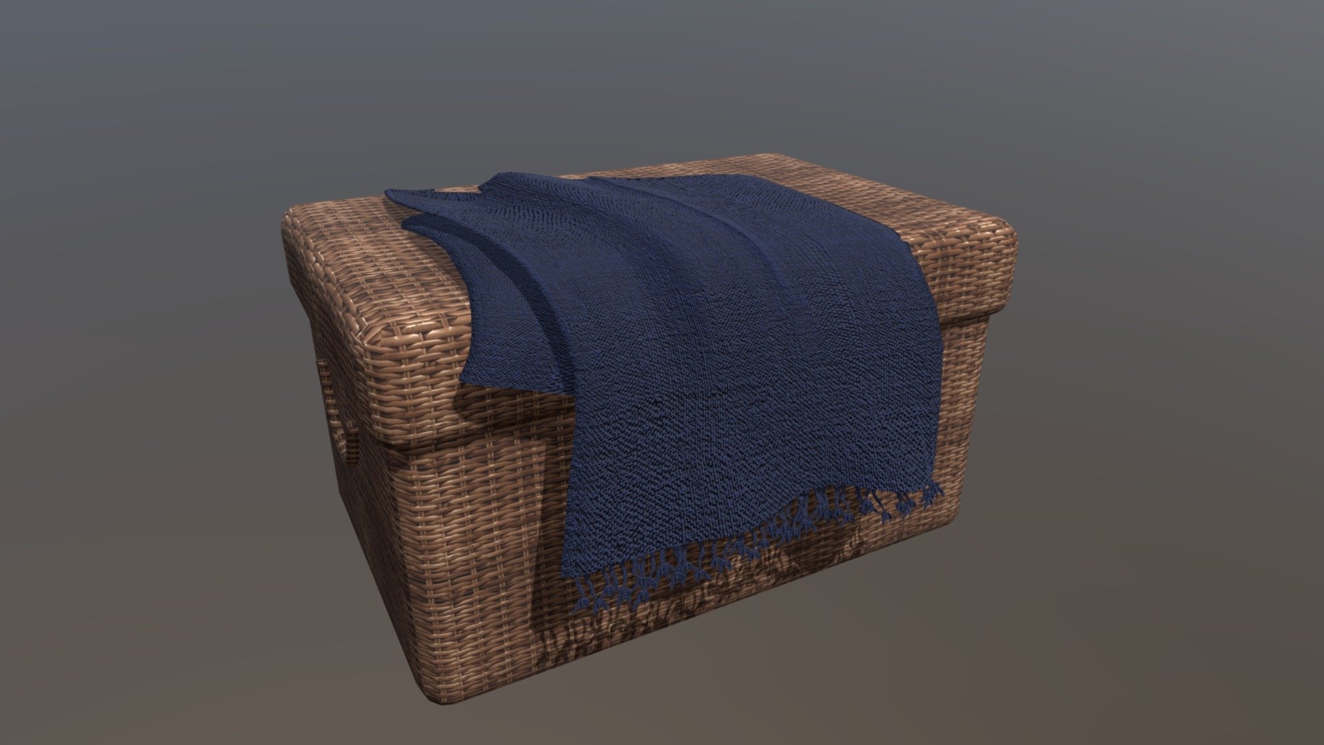 Cane storage box bin 3d model 3D model by llllline [865298f] Sketchfab