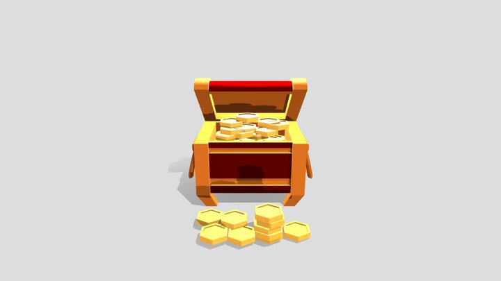 adnan treasure box 3D Model