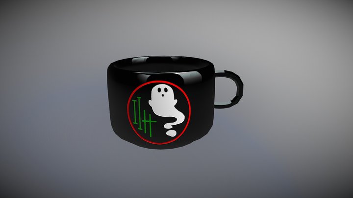 Lab 7: "Is It Haunted?" Logo Mug 3D Model