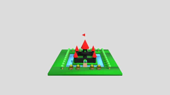 Pilis 3D Model
