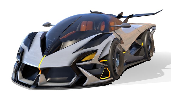 2025 Phoenix Cerulean Eagle (Track Edition) 3D Model