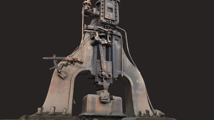 Steam Hammer 3D Model