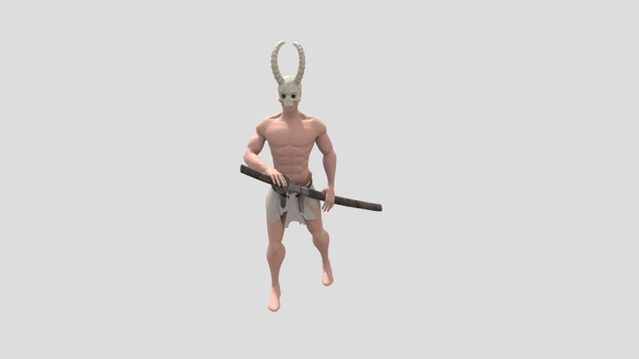 Samurai errante 3D Model