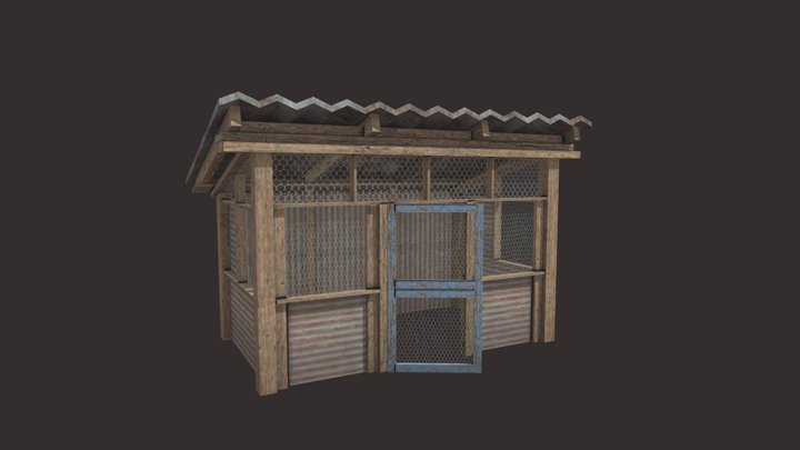 Shack 3D Model