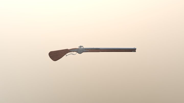 Wheellock carbine 3D Model