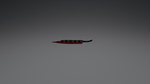 Unnamed Sword/Scimitar 3D Model