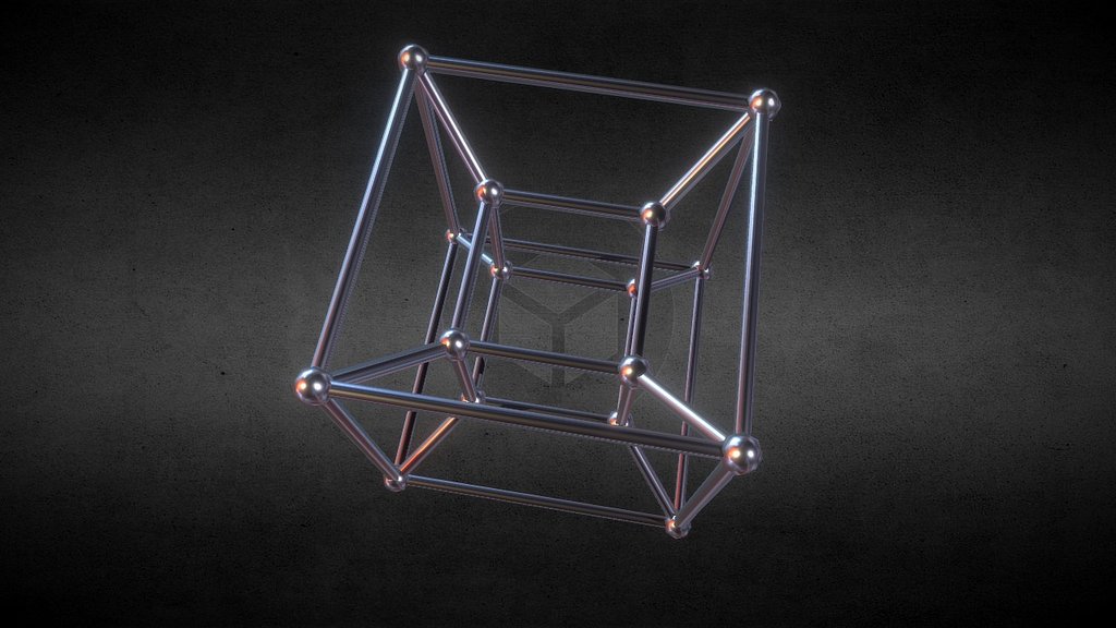 Animation] Tesseract - 3D model by shamann (@) [865ac27]