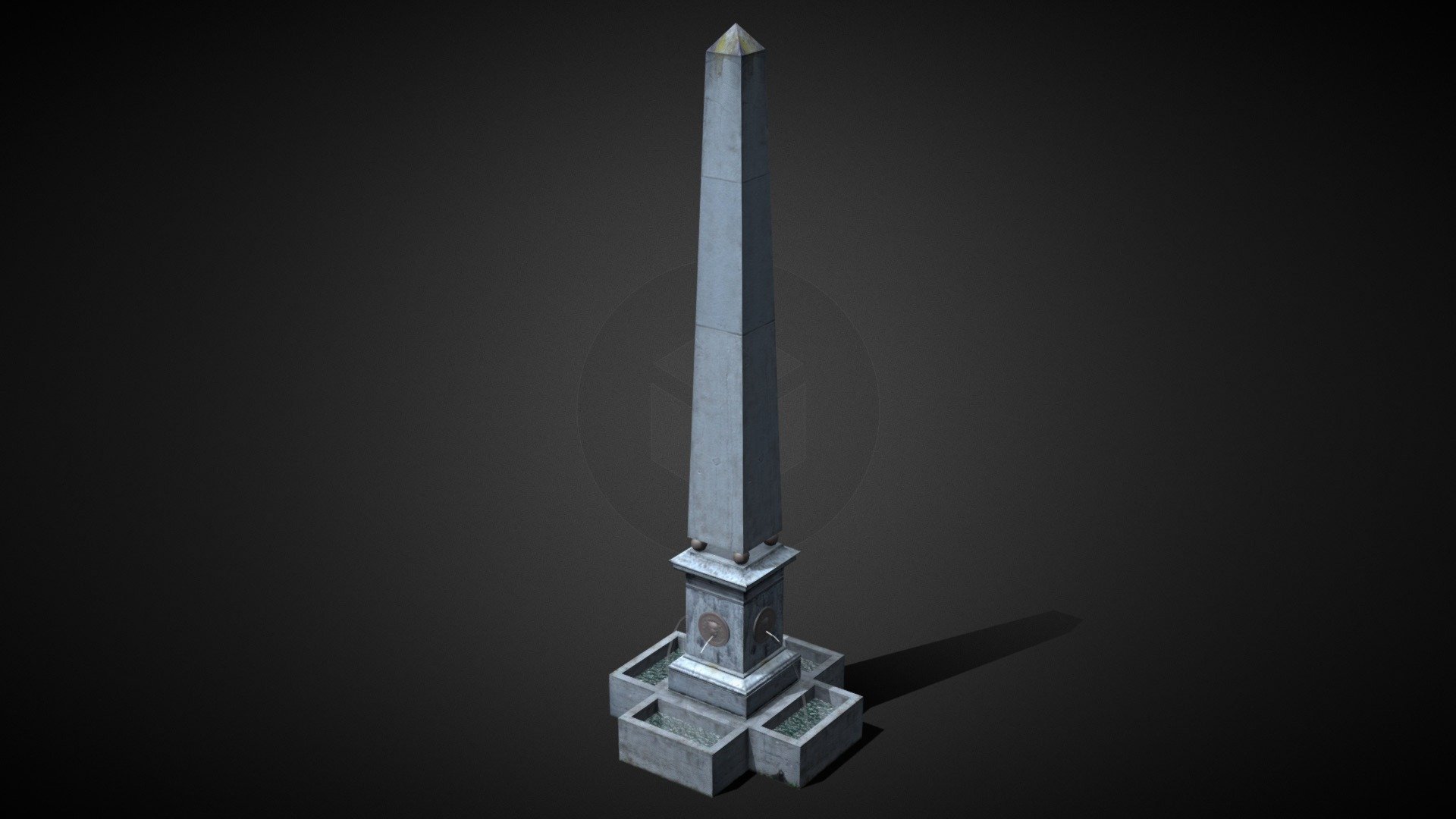 Obelisk Fountain [Nivelles, Belgium]