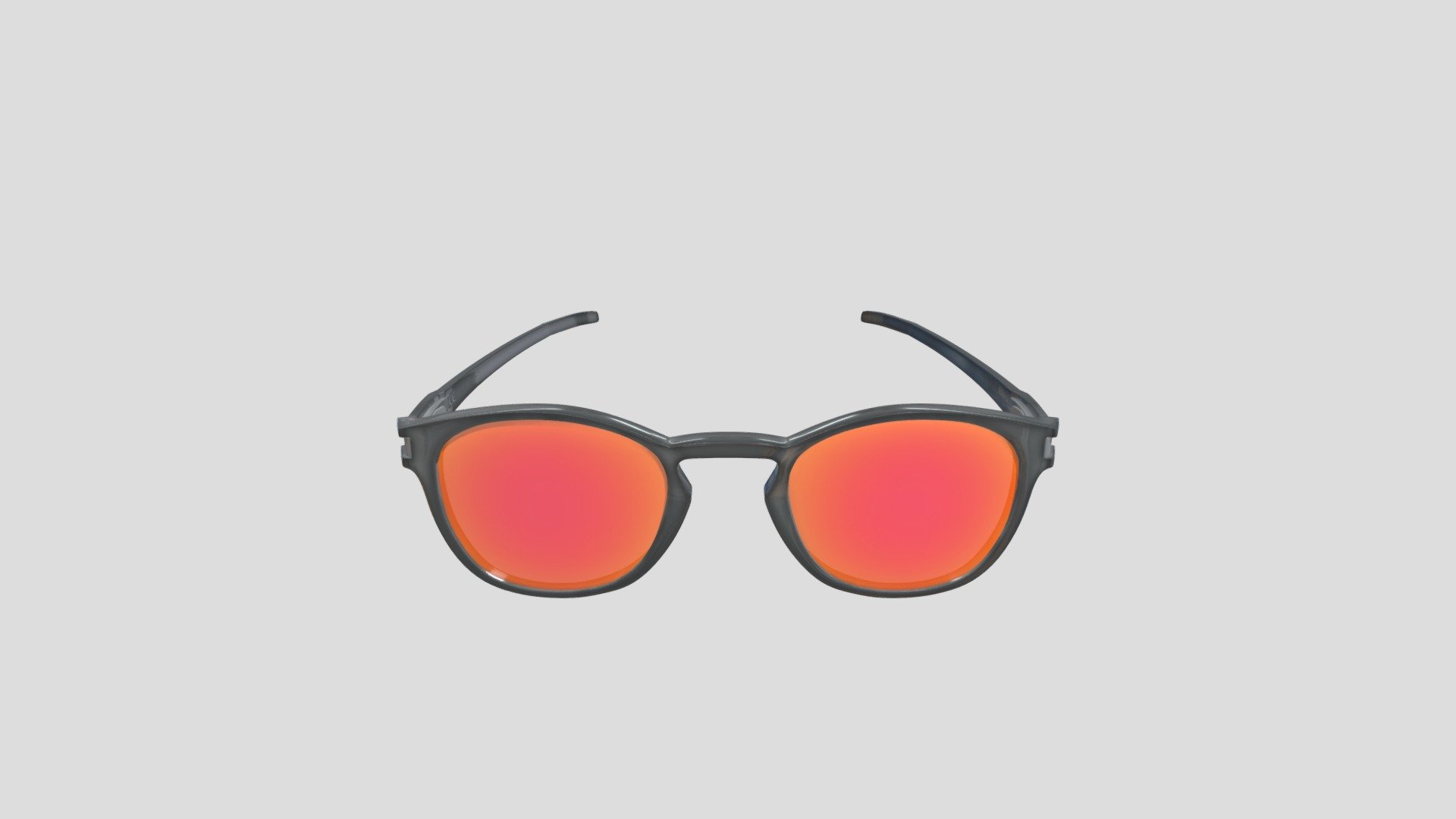 Oakley Latch - Ruby Iridium Sport Glasses - Buy Royalty Free 3D model ...