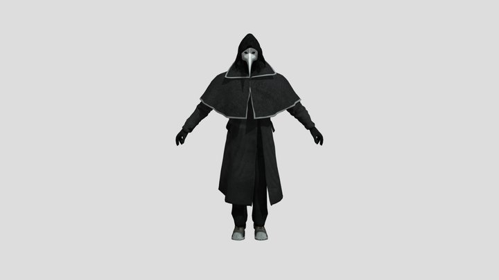 Scp-049 3D Model