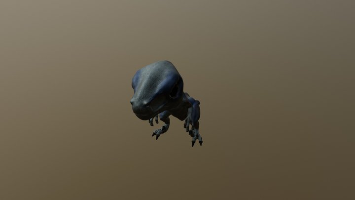 Blue 3D Model