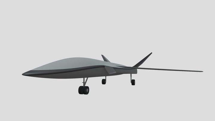 KF-280 UAV 3D Model