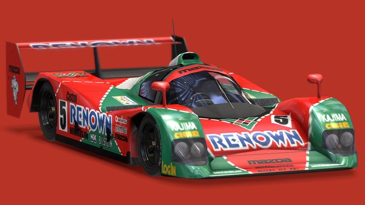 1992 Mazda MXR-01 - Download Free 3D model by Dave Love SketchFab
