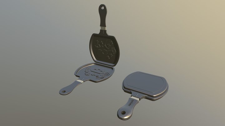 QUINTU | sanduicheira de fogão (sandwich maker) 3D Model