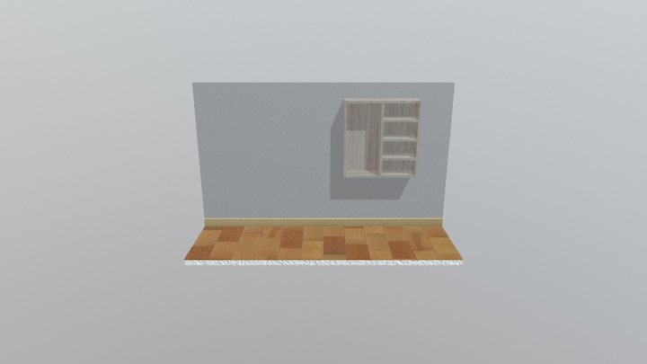 Guarda-roupa Parede 3D Model