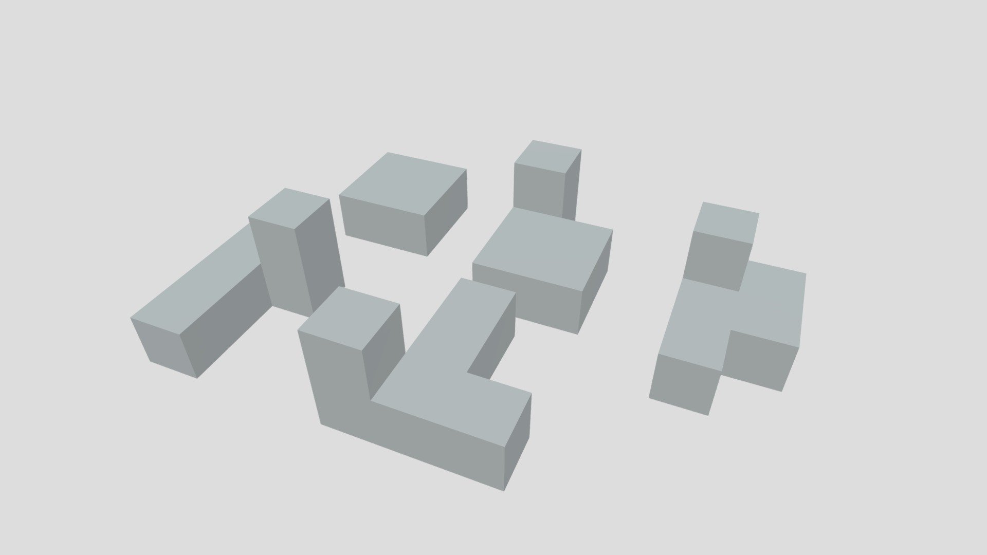 Puzzle Cube Pieces