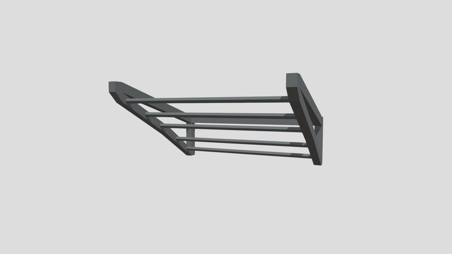 FREE LowPoly Crossfit - Pull Ups